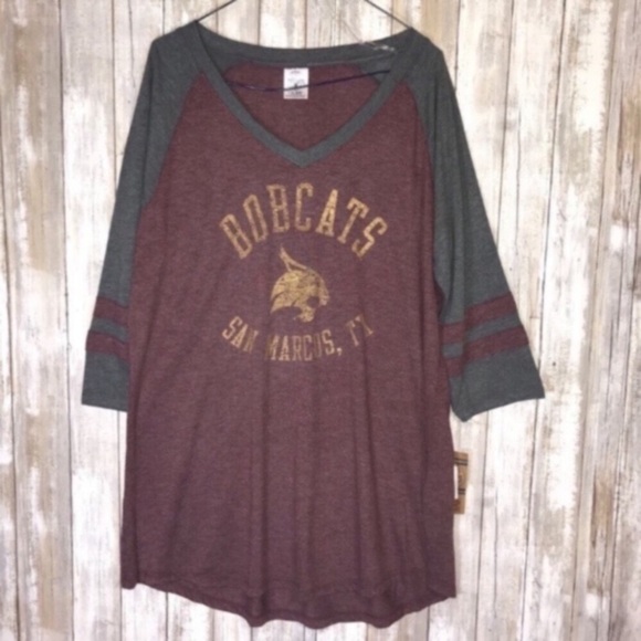 NCAA Tops - NWT San Marcos Bobcats Tee